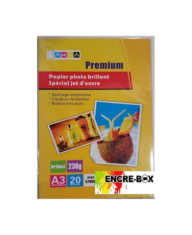 Papier Photo - Papier photo A4 - Feuille A4 - Papier imprimante - Tirage  photo - Papier impression photo - Eco Pack
