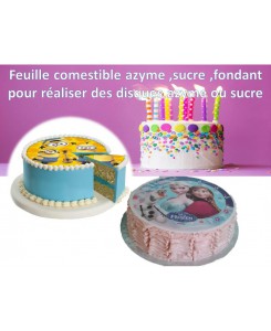 Photo Comestible Encre Alimentaire Photo Sur Gateaux Disque Azyme